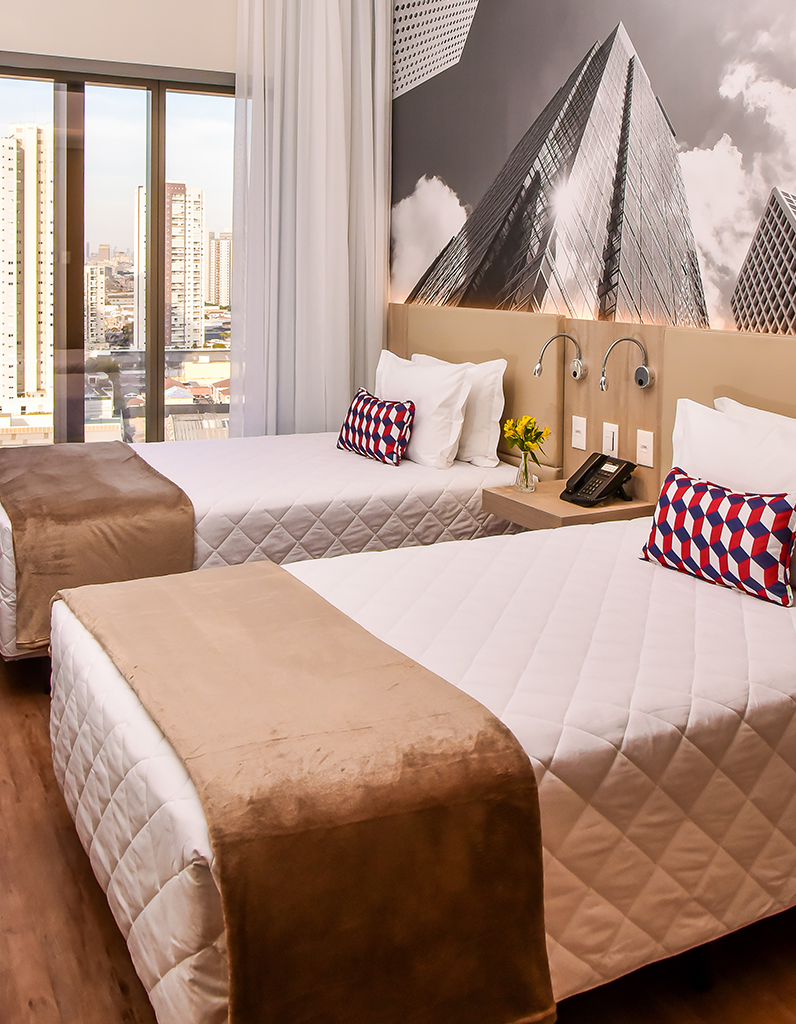 Superior casal com cama extra - adaptado