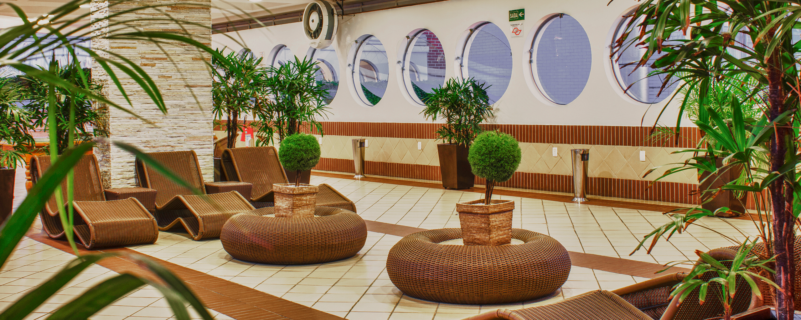 Lounge para descanso