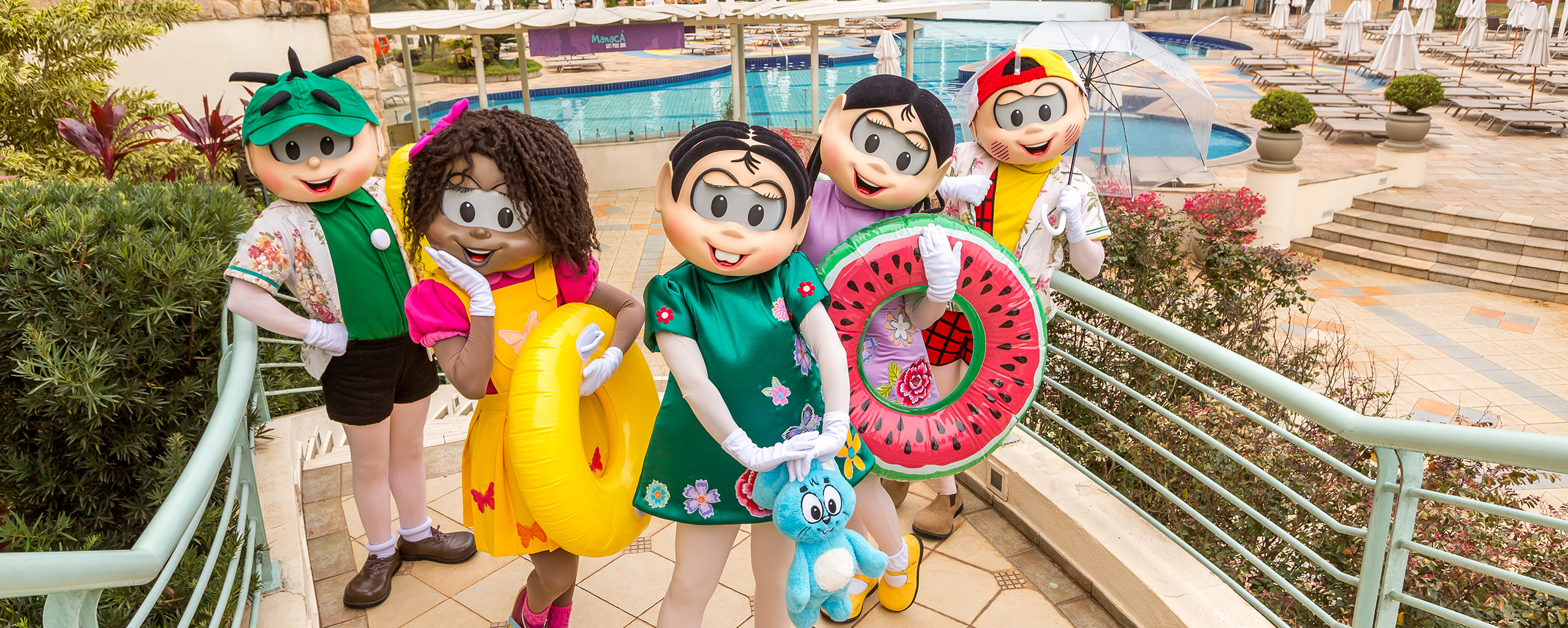 Check-in infantil Turma da Mônica